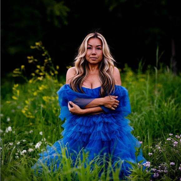 Blue Dress (Size 0) - Picture 4 of 5